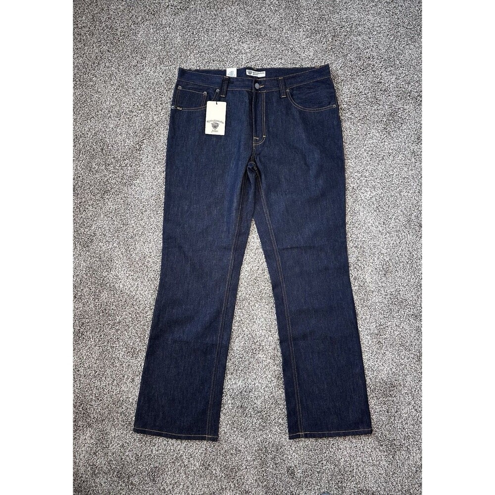New Tiger of Sweden Forslund Raw Denim Jeans Unisex Size 36x32 Style W09273003